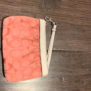 Coach wristlet